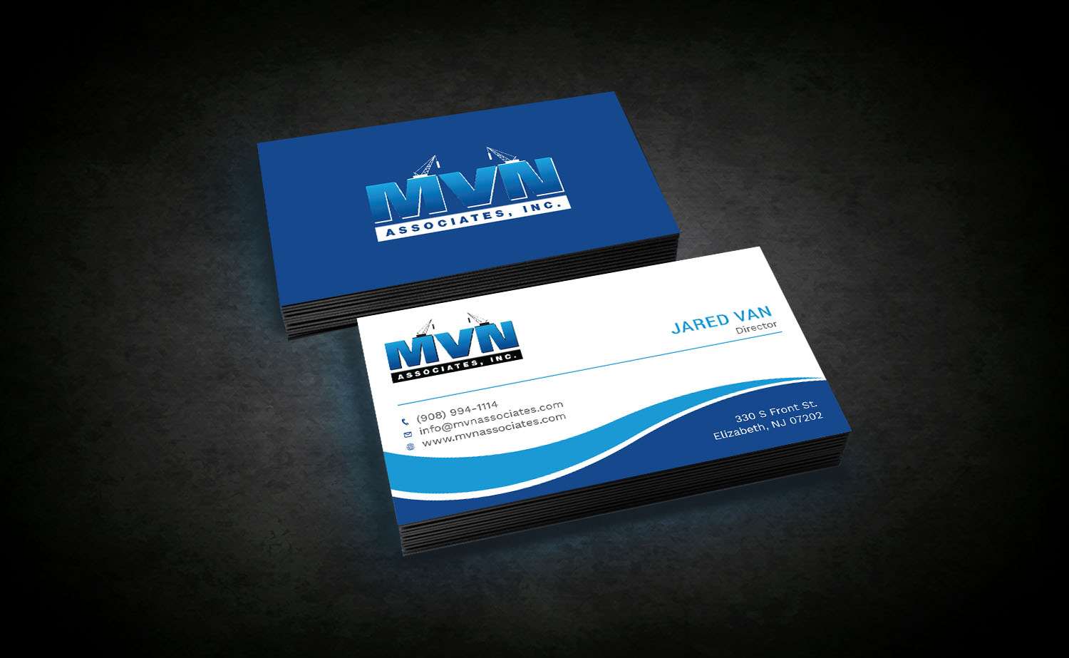 Business Card Design by Tripti Ranjan Gain for MVN Associates, Inc. | Design #19667769