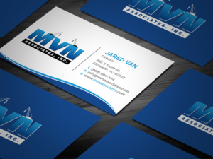 Business Card Design by Tripti Ranjan Gain for MVN Associates, Inc. | Design: #19667784