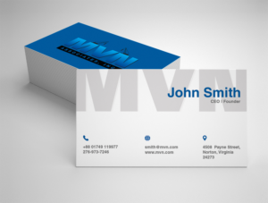 Business Card Design by Moumita_ for MVN Associates, Inc. | Design: #19664036