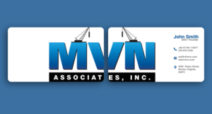 Business Card Design by Moumita_ for MVN Associates, Inc. | Design: #19664238