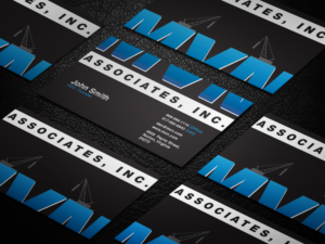 Business Card Design by Moumita_ for MVN Associates, Inc. | Design: #19667294