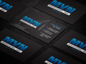 Business Card Design by Moumita_ for MVN Associates, Inc. | Design: #19667307