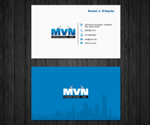 Business Card Design by Chanchal 2 for MVN Associates, Inc. | Design: #19674094