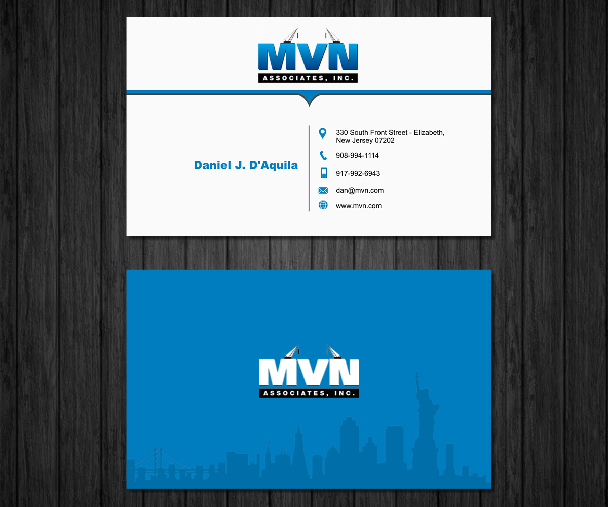 Diseño de Tarjeta de Presentación por Chanchal 2 para MVN Associates, Inc. | Diseño #19674168