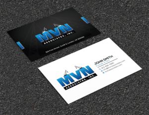 Business Card Design by Bold Pixels for MVN Associates, Inc. | Design: #19698164