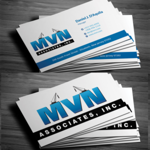 Business Card Design by Sujan4art for MVN Associates, Inc. | Design: #19683453