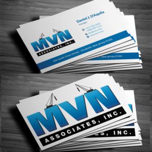 Business Card Design by Sujan4art for MVN Associates, Inc. | Design: #19683454