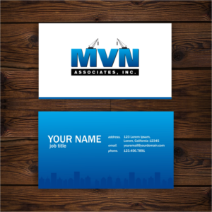 Business Card Design by Hasyim As'ari for MVN Associates, Inc. | Design: #19679482