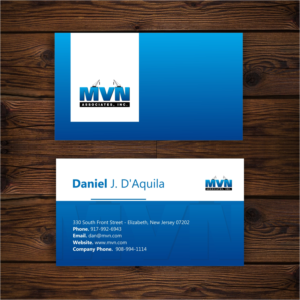 Business Card Design by Hasyim As'ari for MVN Associates, Inc. | Design: #19708363