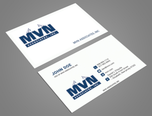 Business Card Design by CreativeWorld1 for MVN Associates, Inc. | Design: #19684539