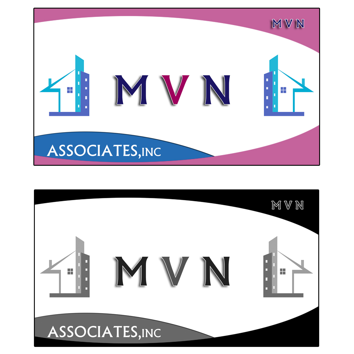 Business Card Design by mehany2000 for MVN Associates, Inc. | Design #19699322