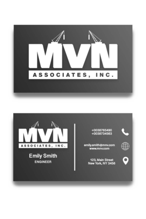 Business Card Design by N.Siljegovic for MVN Associates, Inc. | Design: #19676129