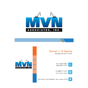 Business Card Design by Masba Habib for MVN Associates, Inc. | Design: #19700818
