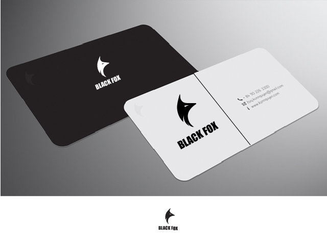 Logo Design by Routh for Black Fox Contractor | Design #19678073