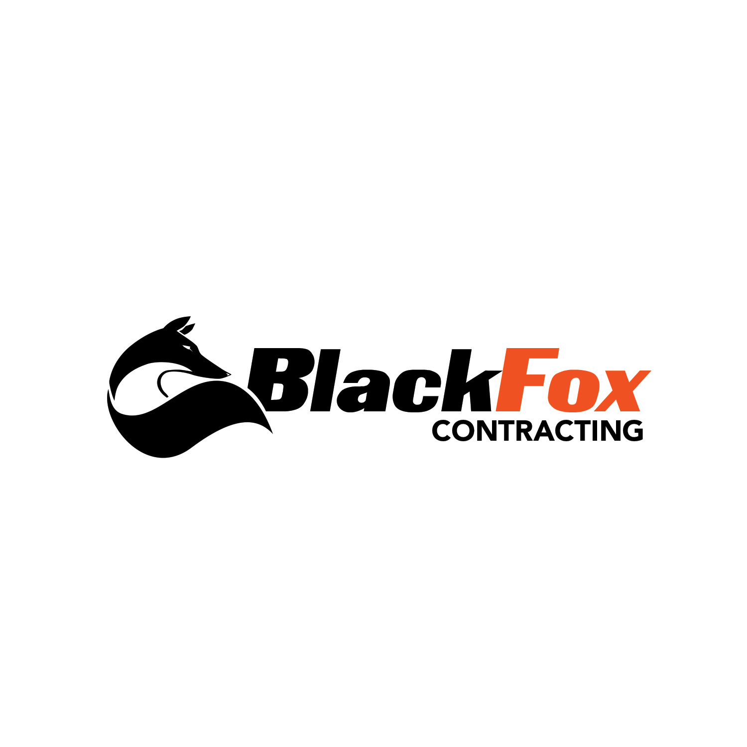 Diseño de Logo por borzoidd para Black Fox Contractor | Diseño #19673389