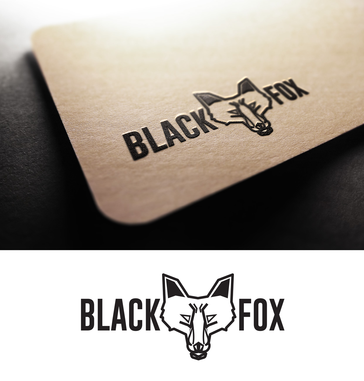 Logo Design by Impressive Solutions for Black Fox Contractor | Design #19664152