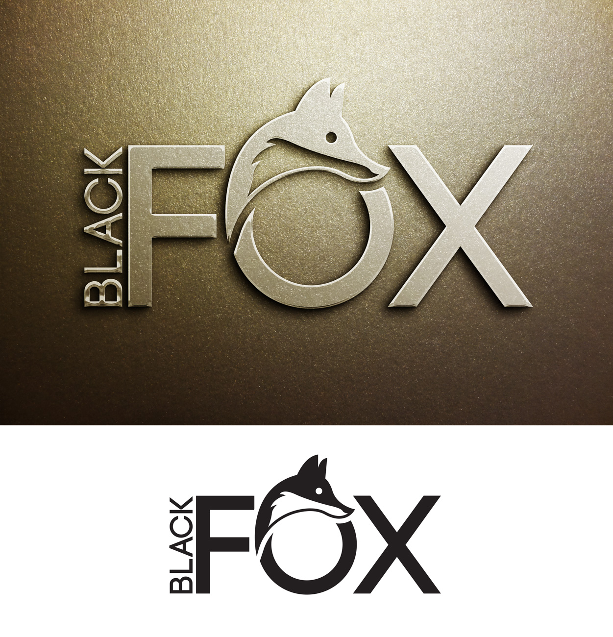 Logo Design by Impressive Solutions for Black Fox Contractor | Design #19664153