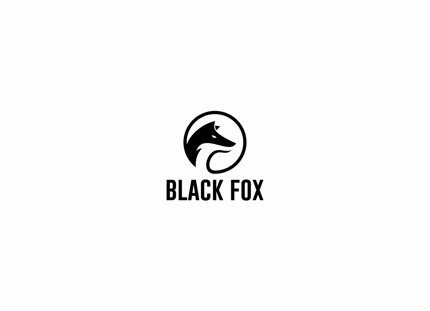 Diseño de Logo por Gree™ para Black Fox Contractor | Diseño #19664490