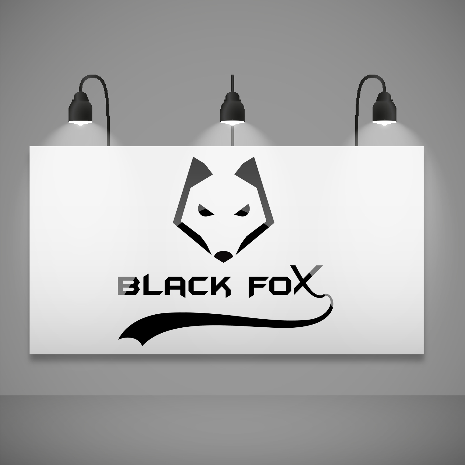 Logo Design by Silva 3 for Black Fox Contractor | Design #19670815