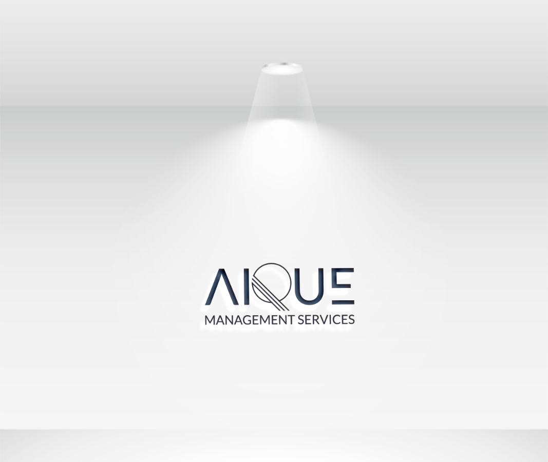 Logo Design by Rosaleen for aiQue Management Services | Design #19681567