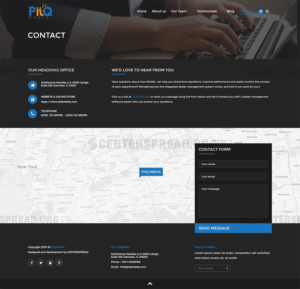 Web Design by CENTERSPREAD for PiiQ Media | Design: #19694278