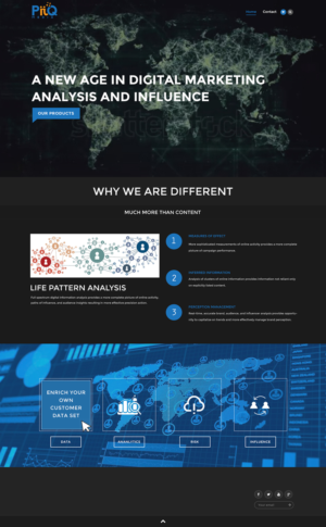 Web Design by CENTERSPREAD for PiiQ Media | Design: #19828478