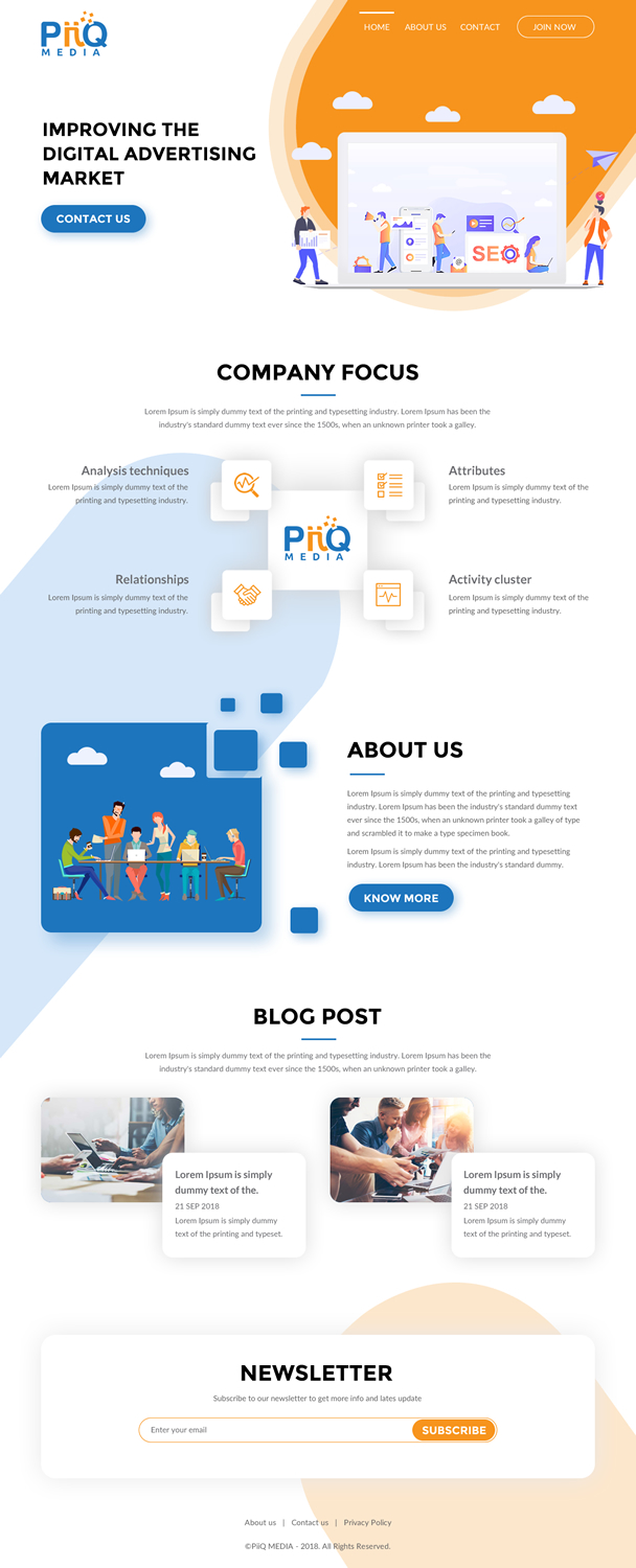 Web-Design von rightway für PiiQ Media | Design #19708800