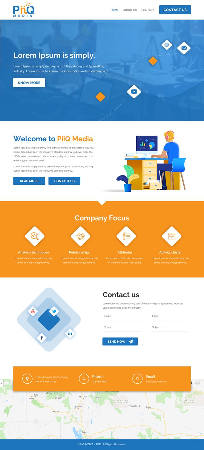 Diseño Web por rightway para PiiQ Media | Diseño #19708801