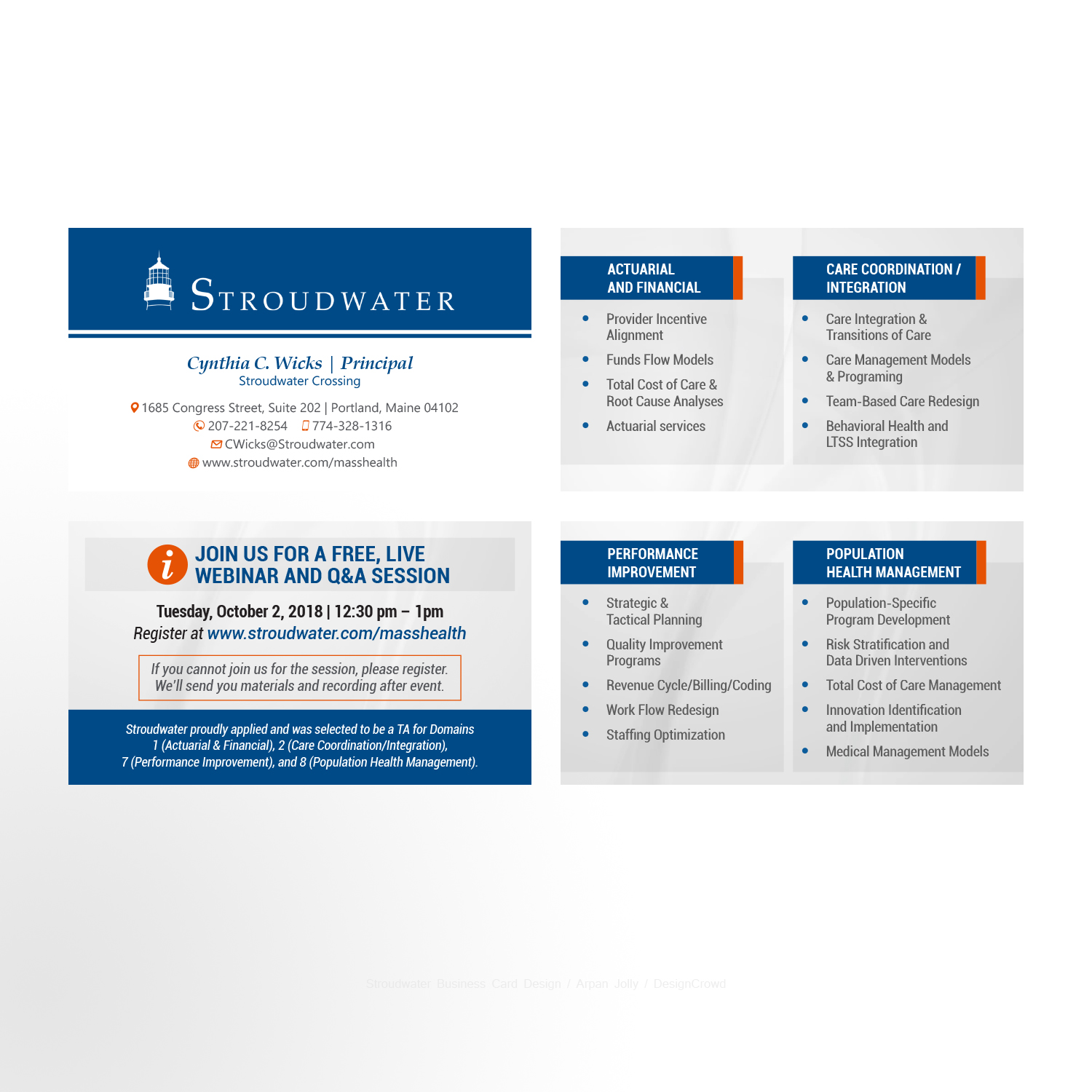 Business Card Design by Arpan Jolly for Kimberly McCall | Design #19690806