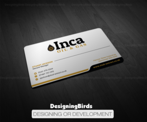 Business Card Design by Designing Birds for Inca Oil and Gas | Design: #19666039