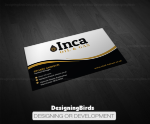 Business Card Design by Designing Birds for Inca Oil and Gas | Design: #19666172
