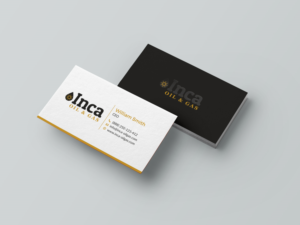 Visitenkarten-Design von HYPdesign für Inca Oil and Gas | Design: #19670231