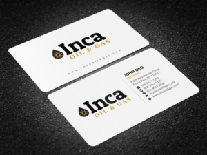 Business Card Design by Brand aid for Inca Oil and Gas | Design: #19668521