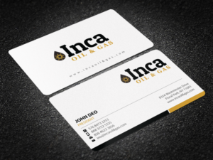 Business Card Design by Brand aid for Inca Oil and Gas | Design: #19668522