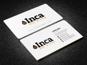 Business Card Design by Brand aid for Inca Oil and Gas | Design: #19668524