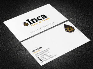 Business Card Design by Brand aid for Inca Oil and Gas | Design: #19668532
