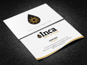 Business Card Design by Brand aid for Inca Oil and Gas | Design: #19668542