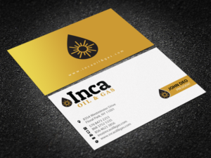Business Card Design by Brand aid for Inca Oil and Gas | Design: #19668543
