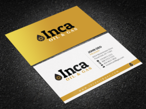Business Card Design by Brand aid for Inca Oil and Gas | Design: #19668544