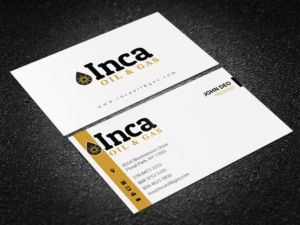 Business Card Design by Brand aid for Inca Oil and Gas | Design: #19668545