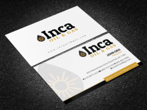 Business Card Design by Brand aid for Inca Oil and Gas | Design: #19668564