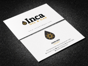 Business Card Design by Brand aid for Inca Oil and Gas | Design: #19668565