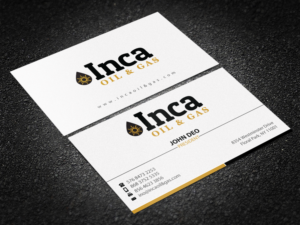 Business Card Design by Brand aid for Inca Oil and Gas | Design: #19668566