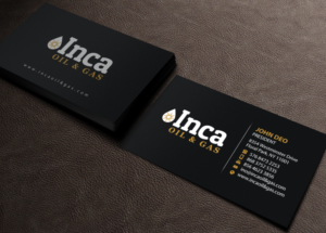 Business Card Design by Brand aid for Inca Oil and Gas | Design: #19668579