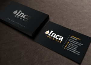 Business Card Design by Brand aid for Inca Oil and Gas | Design: #19668581