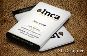 Design de Carte de Visite par SL Designer pour Inca Oil and Gas | Design : #19670938
