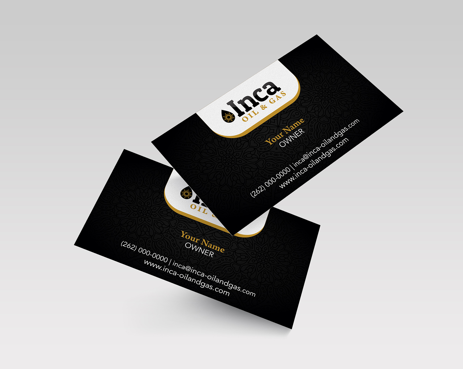 Visitenkarten-Design von dianpraditaputri für Inca Oil and Gas | Design #19679873