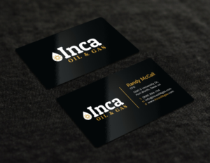 Business Card Design by Tripti Ranjan Gain for Inca Oil and Gas | Design: #19667790