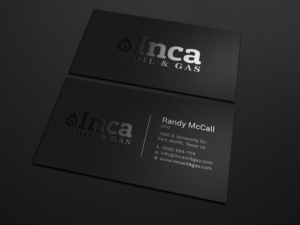 Business Card Design by Tripti Ranjan Gain for Inca Oil and Gas | Design: #19667797