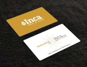 Business Card Design by Tripti Ranjan Gain for Inca Oil and Gas | Design: #19667799